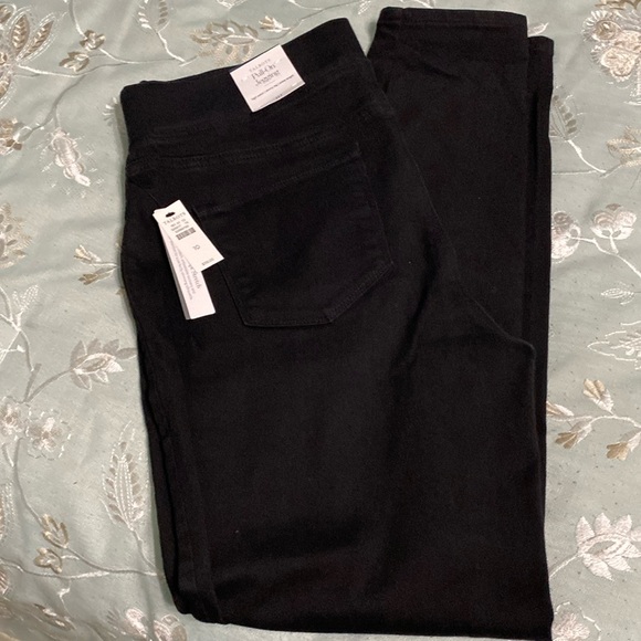 NWT Talbots  Pull-OnJegging Sz 10 black - Picture 1 of 3